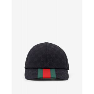 [GUCCI] 라프리마 남성 모자 GG 오리지널 패브릭 베이스볼 789016 4HBCP1066 BLACK/DARK 그린 /12