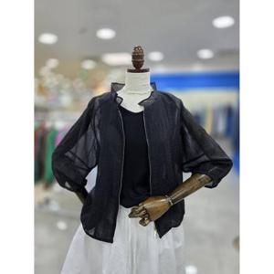 스테파니 세이브존08 시스루 물결 자수 점퍼 A25JK5234