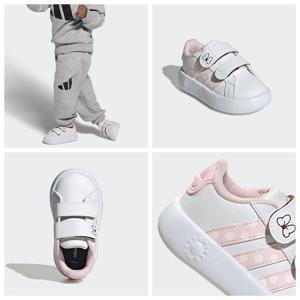 아디다스키즈 JR8130 디즈니 미니 마우스 그랜드 코트 걸음마 신발 아동용 운동화 (130-160) HMDK