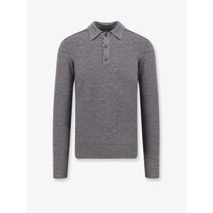 [BURBERRY] 라프리마 남성 폴로 셔츠 M lange 울 8112144 A1345 GREY /12
