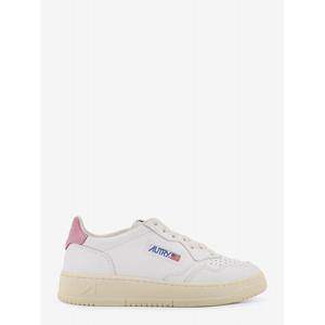 [AUTRY] 라프리마 여성 스니커즈 메달리스트 로우 레더 로우탑 AULW LL88WHTPOLIGNAC BIANCO FUXIA /12