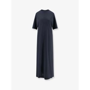 [BALENCIAGA] 라프리마 여성 원피스 코쿤 코튼 저지 맥시 837095 TQVV41083 페이드 블랙 /12