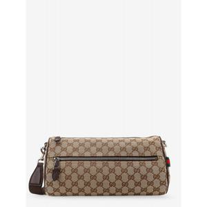 [GUCCI] 라프리마 남성 크로스바디 백 GG 패브릭 cylindrical 834455 FAEPT9753 BEB/COCOA/COC/VRV /12