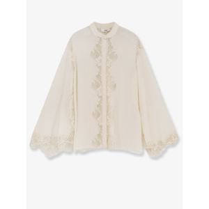 [CHLOE] 라프리마 여성 셔츠 Biologic 실크 CH25AHT33117 114 Pristinewhite /12