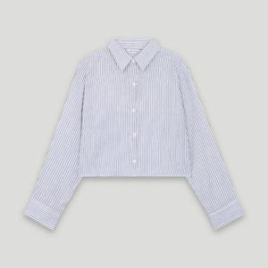 [코데즈컴바인]크랍 썸머 스트라이프 셔츠 (CKB-SH007W6)