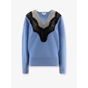 [STELLA MCCARTNEY] 라프리마 여성 니트웨어 Miracle 레이스 버진 울 스웨터 6K10663S2588 4008 스카이 BLUE /12