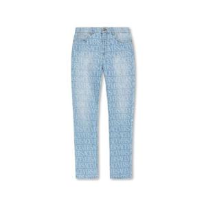 베르사체 스트레이트 팬츠 10078371A07661 1D380 Denim