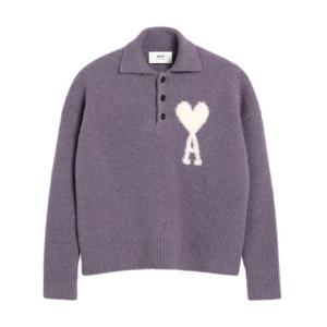AMI Paris 아미 드 꾀흐 스웨터 H24UPL325KN0032