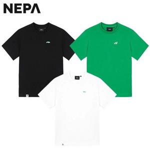 [네파]여름용 남여공용 그린 반팔 티셔츠 (루즈핏) - 7KD5365_HD