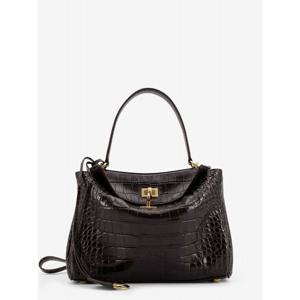 [BALENCIAGA] 라프리마 여성 숄더 가방 Rodeo 레더 백 위드 크로커 이펙트 789779 2AA5L2221 ESPRESSO /12
