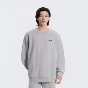 N253USW901 라르가 헤비웨이트 세미오버핏 맨투맨 M/GREY