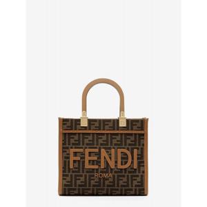[FENDI] 라프리마 여성 핸드백 선샤인 스몰 자카드 FF 패브릭 숄더 백 8BH394 ALVYF1GE3 샌드 /12