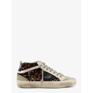 GOLDEN GOOSE DELUXE BRAND 미드스타 클래식 하이탑 포니스킨 스니커즈 GWF00122