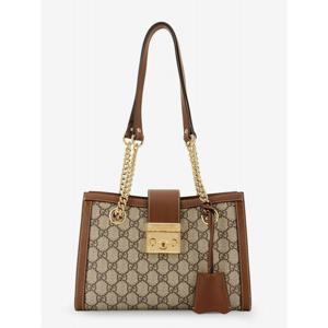 [GUCCI] 라프리마 여성 숄더 가방 패드락 GG Supreme 패브릭 백 498156 KHNKG8534 BEEBO/TUSCANY /12