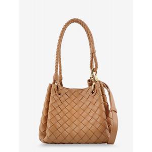 [BOTTEGA VENETA] 라프리마 여성 크로스바디 백 파라슈트 스몰 레더 796569 VCPPT2788 Biscuit /12