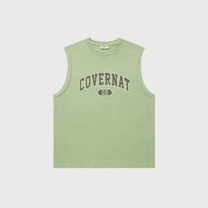 M 커버낫나시티 CQK CO2502ST39-LN 아치 08 로고 슬리브리스 Light Green