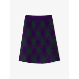 라프리마 버버리 Argyle 울 스커트 아가일 8076948