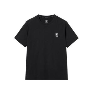 휠라 공용 소로나 백 레터링 그래픽 반팔티셔츠 FS2RSH2204U-BLK