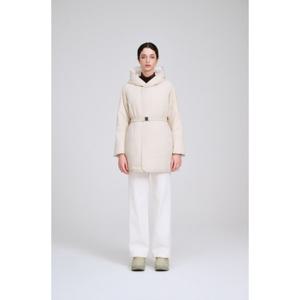 La Belle (라벨르) 여성 캐시미어 미들 코트 다운 자켓 DWW25562