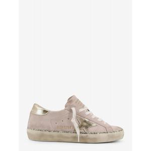 [GOLDEN GOOSE] 라프리마 여성 스니커즈 슈퍼 스타 클래식 위드 List 스웨이드 GWF00857 F00746925776 핑크 platinum /12