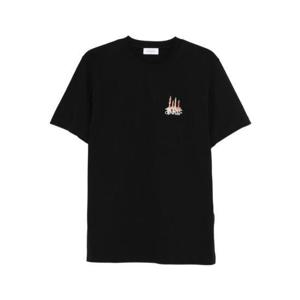 오프화이트 반팔 티셔츠 OMAA027F25JE R002 1001 Black