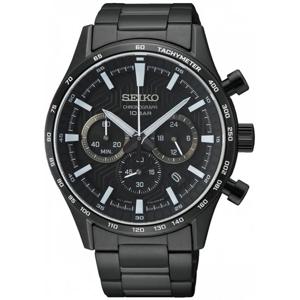 세이코 SEIKO 시계 크로노 그래프 해외 모델 블랙 SSB415P1 남성 [병행 수입품]