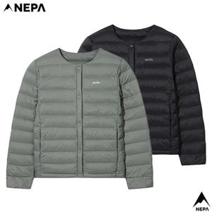 네파[택가 199.000원](7L82012) 여성 레타 캐주얼 넥리스 경량 패딩 경량 다운자켓