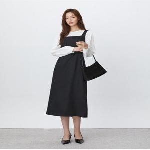 플라스틱아일랜드  (PR3WO882) 백타이 투인원 뷔스티에 원피스