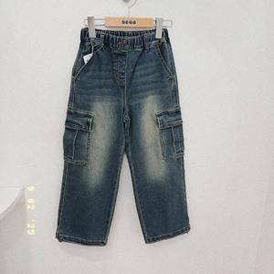 에스핏 HC07 데님 와이드 카고 Sjz509mjpt42