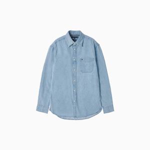 [공식][타미힐피거] 레귤러 데님 셔츠 (T12F7WSH500MT11BQ)