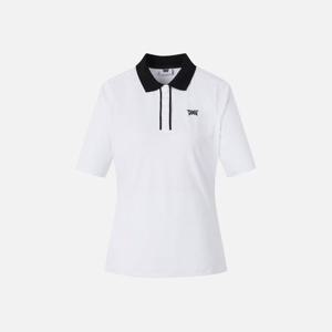 M PXG골프반팔티 UQC PIAPW2201-01 여성 1/2 슬리브 카라 셔츠