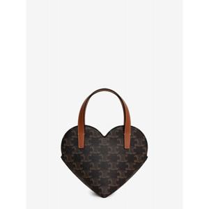 [CELINE] 라프리마 여성 크로스바디 백 Teen Coeur Triomphe 캔버스 앤 레더 10P512GT9 O4LU TAN /12