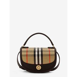 [BURBERRY] 라프리마 여성 크로스바디 백 Highlands 위드 체크 모티프 8112240 B9368 샌드 /12