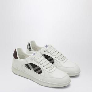 BURBERRY Leather and Check Sneaker Terrace 8116924161634XLBURBE-C2205