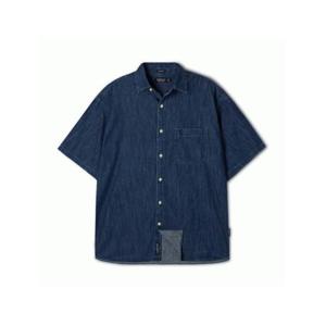 [후아유] 데님 반팔 셔츠/ Denim Short Sleeve Shirts WHYJF3791U