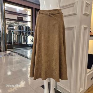 [BCBG] 비씨비지 겨울25 스웨이드 스커트 B5D9S201