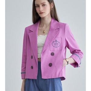 [르니앤맥코이]MARIO린넨 블렌드 롤업 숏 자켓 ML07JK270HJY