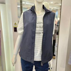 지센 HC02 캐주얼 후드 집업 VEST가을 LCVTP323
