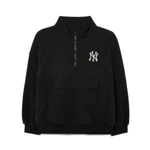 M MLB키즈긴팔티 NQK 7AMTB0834-50BKS Basic 우븐 믹스 맨투맨