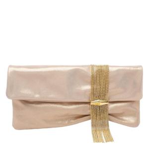 지미추   클러치 FW25 ZANDRAUBLGOLD GOLD 6353646 Golden