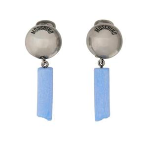 MOSCHINO LOGO EARRINGS 911884051294