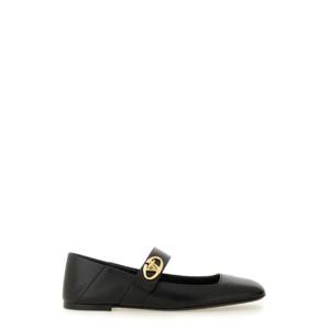 VALENTINO GARAVANI BALLERINA MARY-JANE VLOGO LOCKER 5W2S0JV2EEY0NO