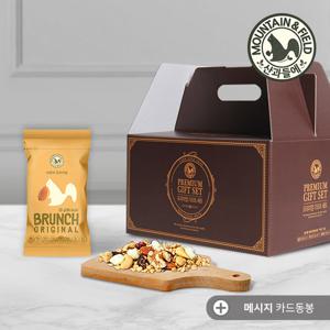 [산과들에] 그래놀라 하루견과 60봉 명절선물세트 브런치오리지널 (특별한선물)