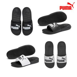 푸마 20S/S 팝캣 20 슬리퍼 블랙,블랙화이트 372279
