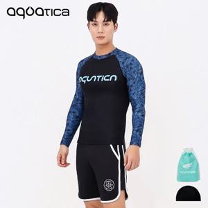 [아쿠아티카]아쿠아티카 남성 래쉬가드 AQAMAT 상의+트렁크반바