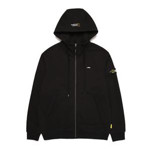내셔널지오그래픽 N213MFT920 슐리언 트레이닝 풀집업 BLACK