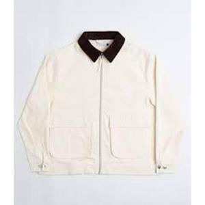 팝 트레이딩 컴퍼니 데님 자켓 POPU3FRJP004WH OFF WHITE DOM