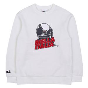 [휠라키즈]휠라 키즈 - 긴팔 맨투맨티셔츠 FK2POC4101X_OWH