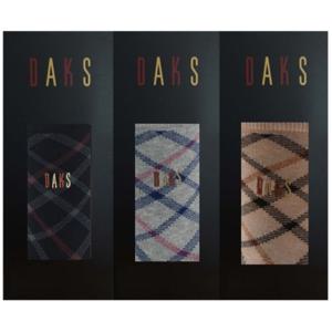 [닥스(양말)]DB22627 숙녀 면중목 전체체크 3족세트