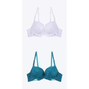 [섹시쿠키]블루 그린,화이트 스폐셜데이 브라 2종택1 SCWBZ411SCWBZ415